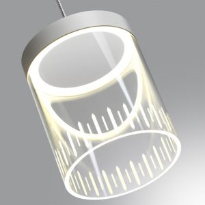 359007 OVER NT23 197 белый Светильник накладной светодиодный IP20 LED 4000K 18W 85-265V AURA