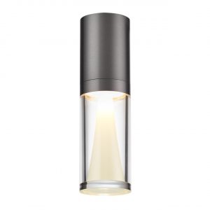 7143/4CL HIGHTECH ODL26 513 Потолочный светильник темный никель/акрилл/металл IP20 LED 4W 280Лм 3000K 180° 220V DEFANCE