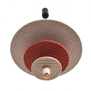 8296/11AL LEDIO LN26 365 черный/бежевый/бурый, металл/фетр/акрил Подвес LED 11W 3000K 220V FELTA