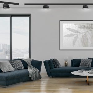 358326 PORT NT19 318 черный Трехфазный трековый свтильник IP33 LED 4000К 25W 110-265V EOS