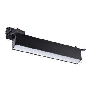 358837 PORT NT22 306 черный Светильник трехфазный трековый светодиодный IP20 LED 4000K 18W 220V ITER