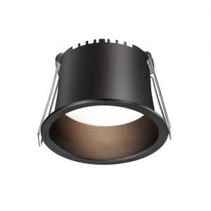 359233 SPOT NT23 536 черный Светильник встраиваемый светодиодный IP20 LED 6W 220V 360Лм 3000К TRAN