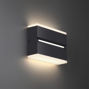 359196 STREET NT23 710 черный Светильник ландшафтный светодиодный IP54 LED 12W 220-240V 4000K 720Лм STRAIT