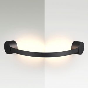 6667/12WL HIGHTECH ODL24 000 металл/черный Настенный гибкий светильник IP20 LED 12W 3000K STICH